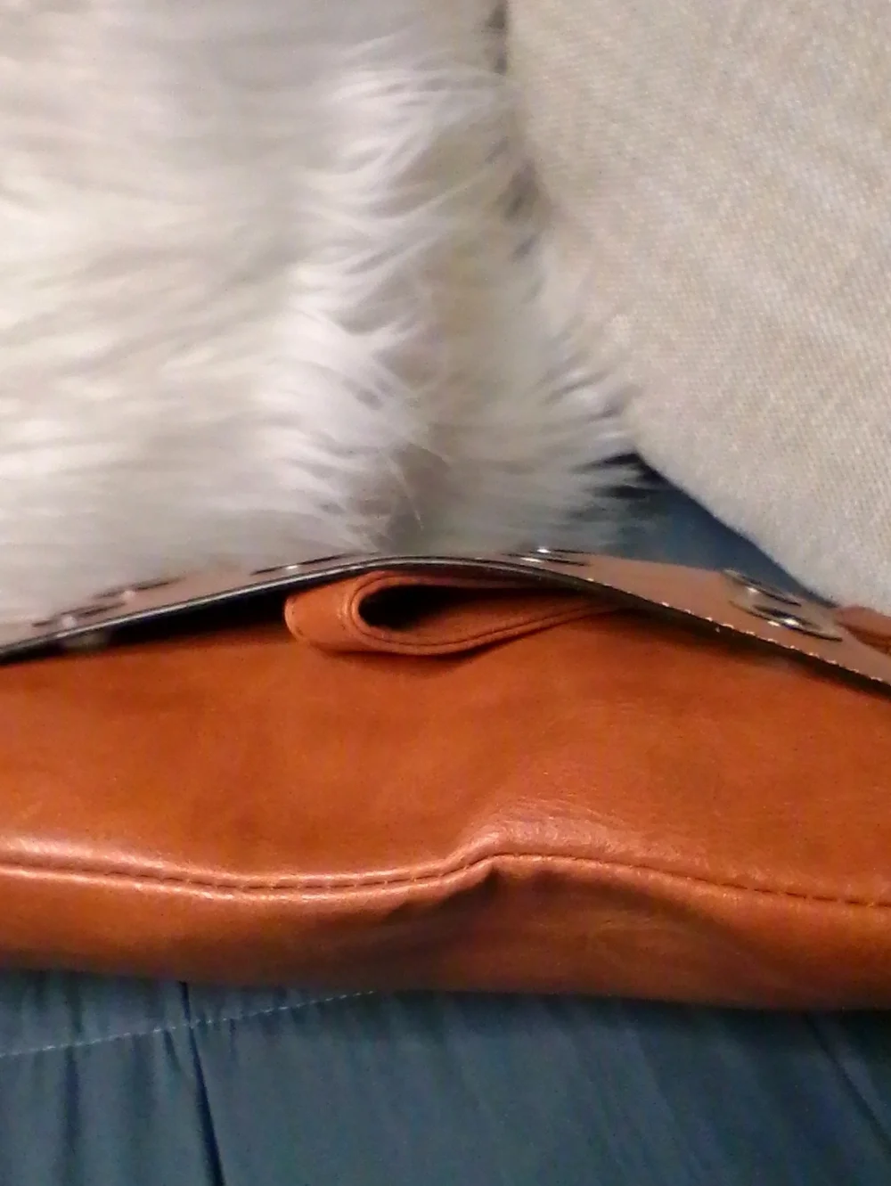 Vintage Clutch Leather Crossbody